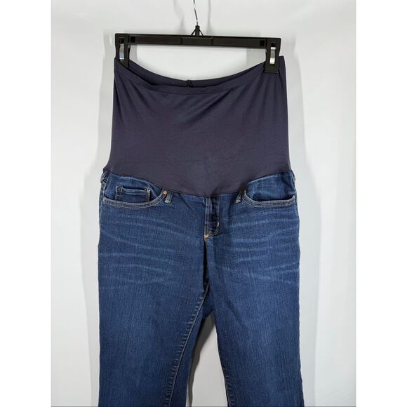 Gap Maternity long and lean dark wash jean size 29/8R - Picture 1 of 7